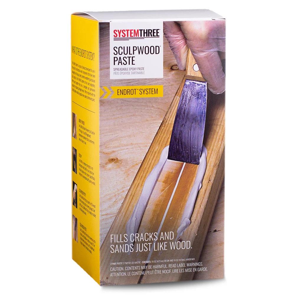 Kit System 3 SculpWood Paste available at Mallory Paint Store, Washington and Idaho, USA.