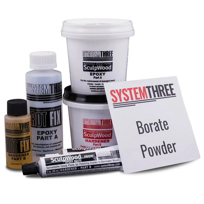 System 3 End Rot Kit available at Mallory Paint Store, Washington and Idaho, USA.