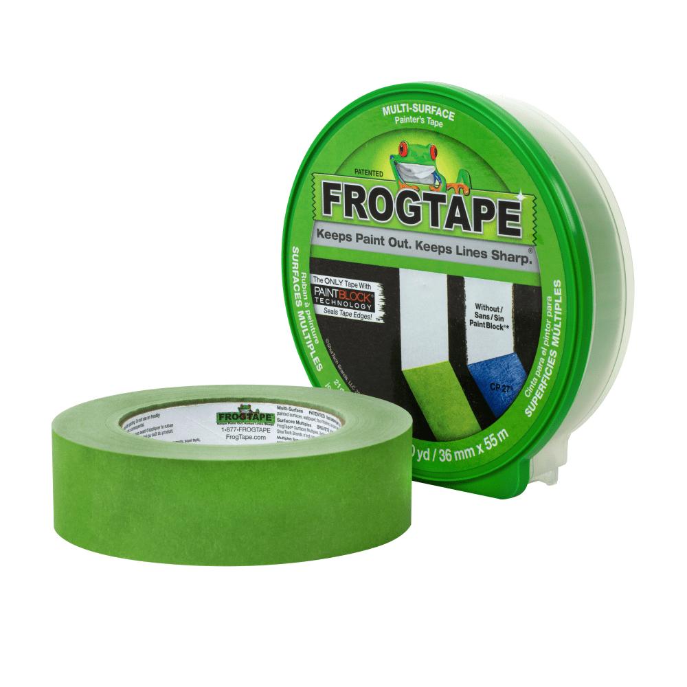 Green frog tape painter's tape, available at Mallory Paint Stores in Washington State and Idaho.