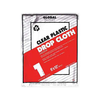 9'x12' Premier Plastic Drop Cloth